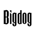 Bigdog Font Image