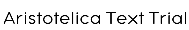 Aristotelica Text Trial