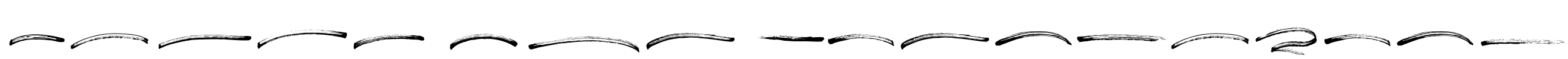 Black mud Underlines Font Image