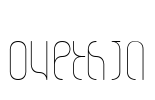 ovethin Font Image