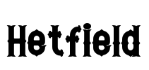 Hetfield Font Image