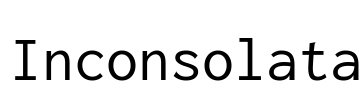 Inconsolata Font Image
