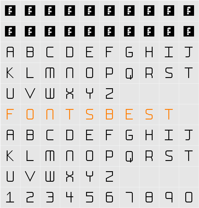 FS Ellipsis Character Map