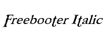 Freebooter Italic