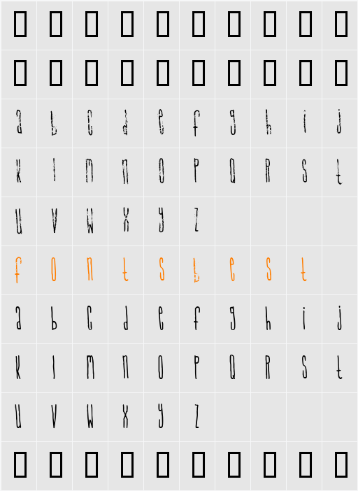 Signal To Noise Character Map