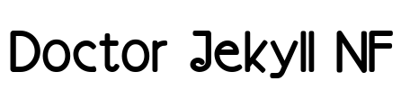 Doctor Jekyll NF Font Image