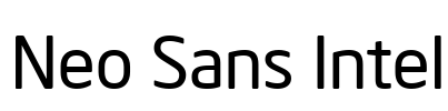 Neo Sans Intel