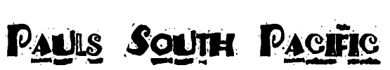 Pauls South Pacific Font Image