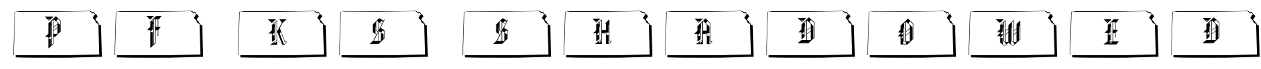 pf_ks-shadowed Font Image