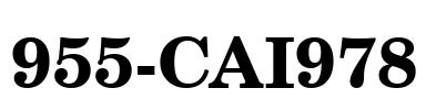 955-CAI978