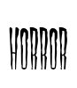 Horror Font Image