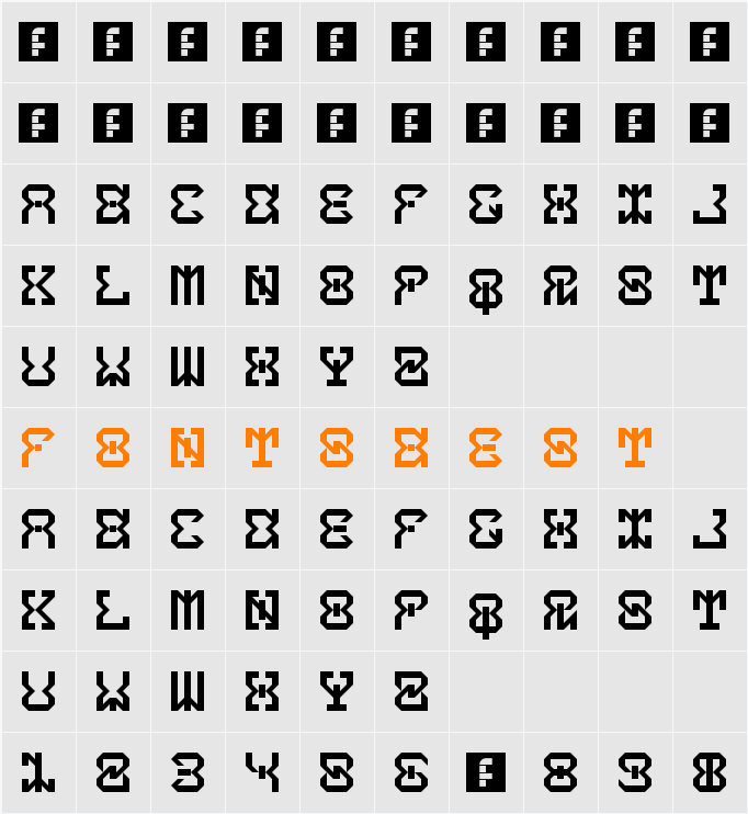5Drop That Bass! Character Map