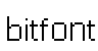 bitfont