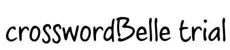 crosswordBelle trial