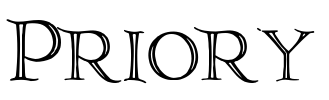 Priory Font Image