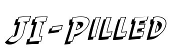 JI-Pilled Font Image