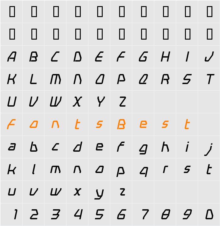 Swerve Character Map