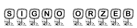 Signo orzeb