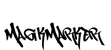 MagikMarker Font Image
