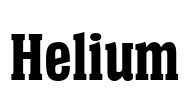 Helium Font Image