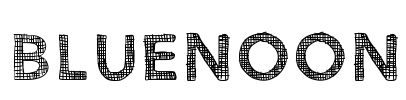BlueNoon Font Image