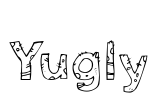 Yugly Font Image