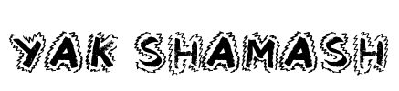 Yak Shamash Font Image