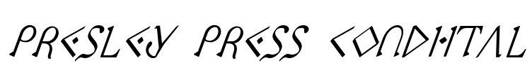 Presley Press CondItal
