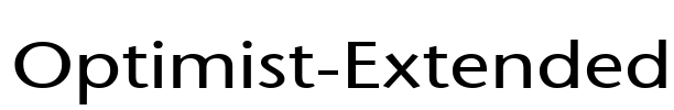 Optimist-Extended Font Image