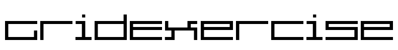 GridExercise Font Image