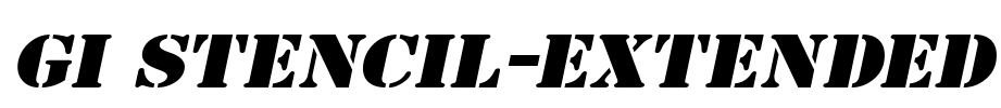 GI Stencil-Extended