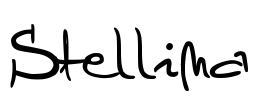Stellina Font Image