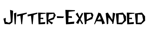 Jitter-Expanded Font Image