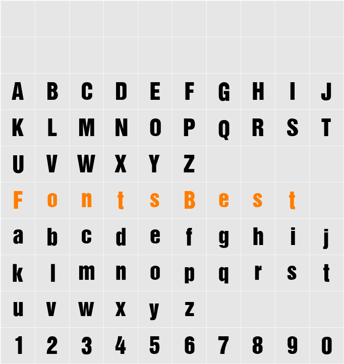 Wellmet Adcopy Character Map