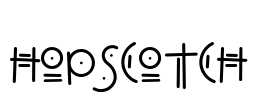 Hopscotch Font Image