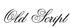 Old Script