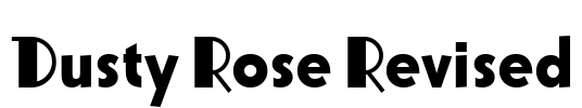 Dusty Rose Revised