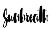 Sunbreath Font Image
