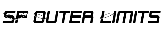 SF Outer Limits Font Image