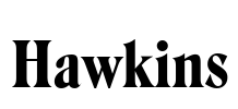 Hawkins Font Image