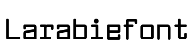 Larabiefont Font Image