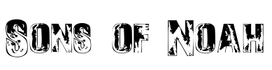 Sons of Noah Font Image
