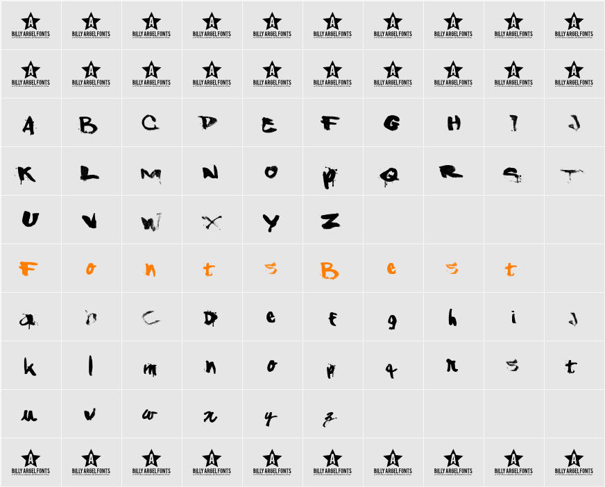 ShAnKed Character Map
