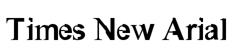 Times New Arial