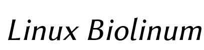 Linux Biolinum