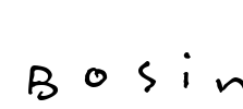 Bosin Font Image