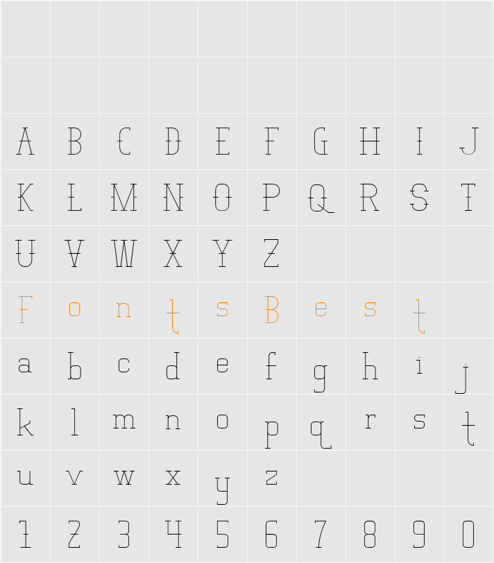 Vloderstone Character Map