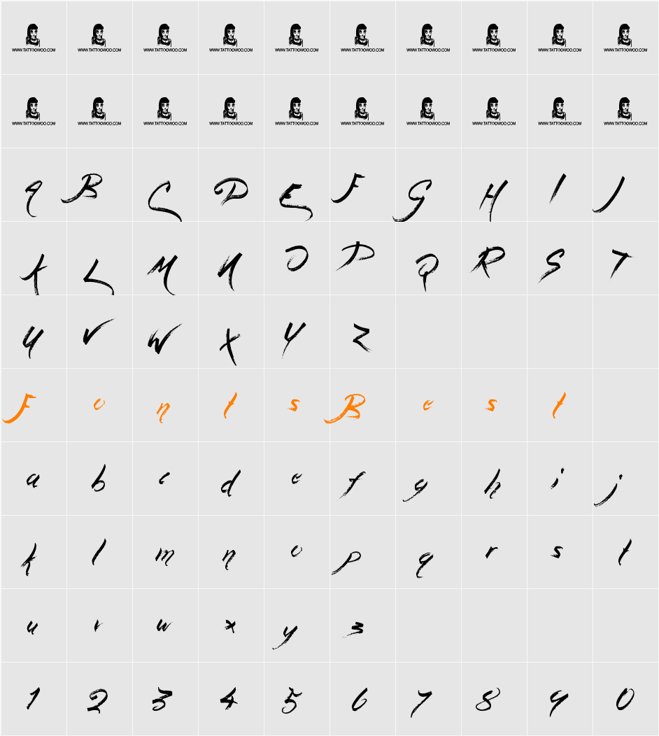 Magic Pies Character Map