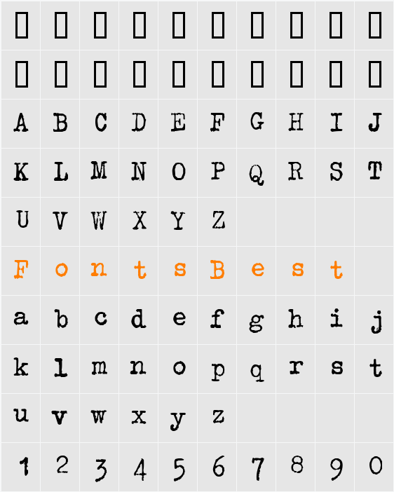 Practicamente Character Map