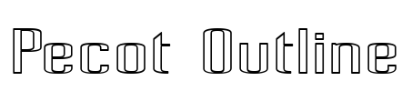 Pecot Outline